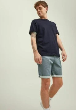Jack & Jones PRINT - Shorts - Slate Gray -Pier One Store 8a261a7f833842d289b00fdc2be858d3
