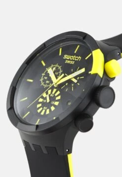 Swatch RACING PLEASURE - Chronograph - Black/yellow 11 Swatch RACING PLEASURE - Chronograph - Black/yellow -Pier One Store 8a80ec64c62b4ad69f8f84561c35a522