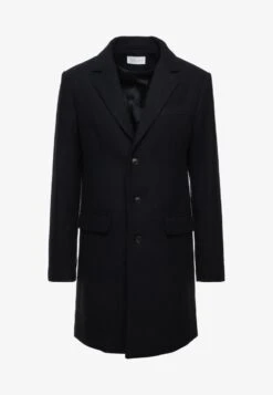 Pier One Klassischer Mantel - Dark Blue 11 Pier One Klassischer Mantel - Dark Blue -Pier One Store 96cbc5d7d0be48638eb63ddeede19e49