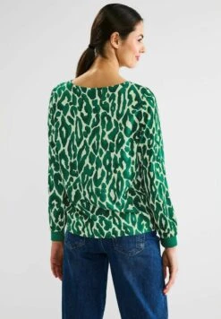 STREET ONE MIT LEO PRINT - Bluse - Grün -Pier One Store 9804706e2096403c8ac7558429c81a58