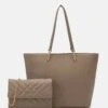 Anna Field SET - Handtasche - Taupe -Pier One Store 9af43f57fe20405da1bafbf66cfccf90