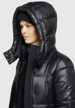 Khujo MELONA SHINY - Wintermantel - Schwarz -Pier One Store a93779126c6441009d5f9b5f66604d70