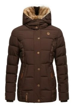 Marikoo NEKOO - Winterjacke - Dark Choco -Pier One Store a94498fd606a41f799e78fa9d0269588