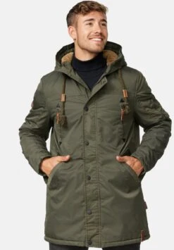 Indicode Jeans BARDSLEY - Wintermantel - Forest