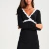 Anna Field HEIDI LONG SLEEVES VISCOSE NIGHTDRESS - Nachthemd - Black 1 Anna Field HEIDI LONG SLEEVES VISCOSE NIGHTDRESS - Nachthemd - Black -Pier One Store add11b3cd2864d078e241158fecd36d3