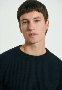 Strickpullover - Navy -Pier One Store b8e9a436b91e47b49cf70249bf86d934