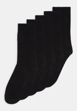 YOURTURN 5PACK - Socken - Black -Pier One Store b9a5b5d8a4f34dd6bb71e9124320d150