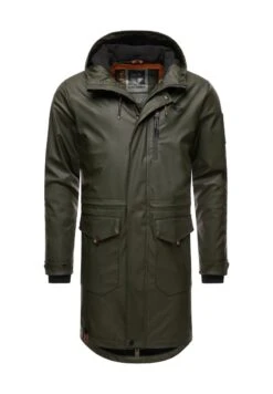 VERDAAN - Regenjacke / Wasserabweisende Jacke - Olive -Pier One Store b9a8b887f4fe4f0fb4de42c702c3672a