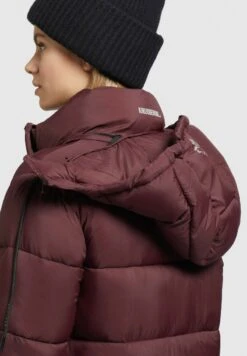 Khujo JULINA MATT - Wintermantel - Dunkelrot -Pier One Store bfe00d45bc554e56b4a8e1190dd455ad