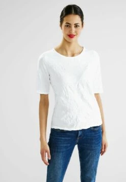 STREET ONE CRASH OPTIK - T-Shirt Basic - Weiß 13 STREET ONE CRASH OPTIK - T-Shirt Basic - Weiß -Pier One Store c0706c7c4ba14072b280bdc20b58c90a 1