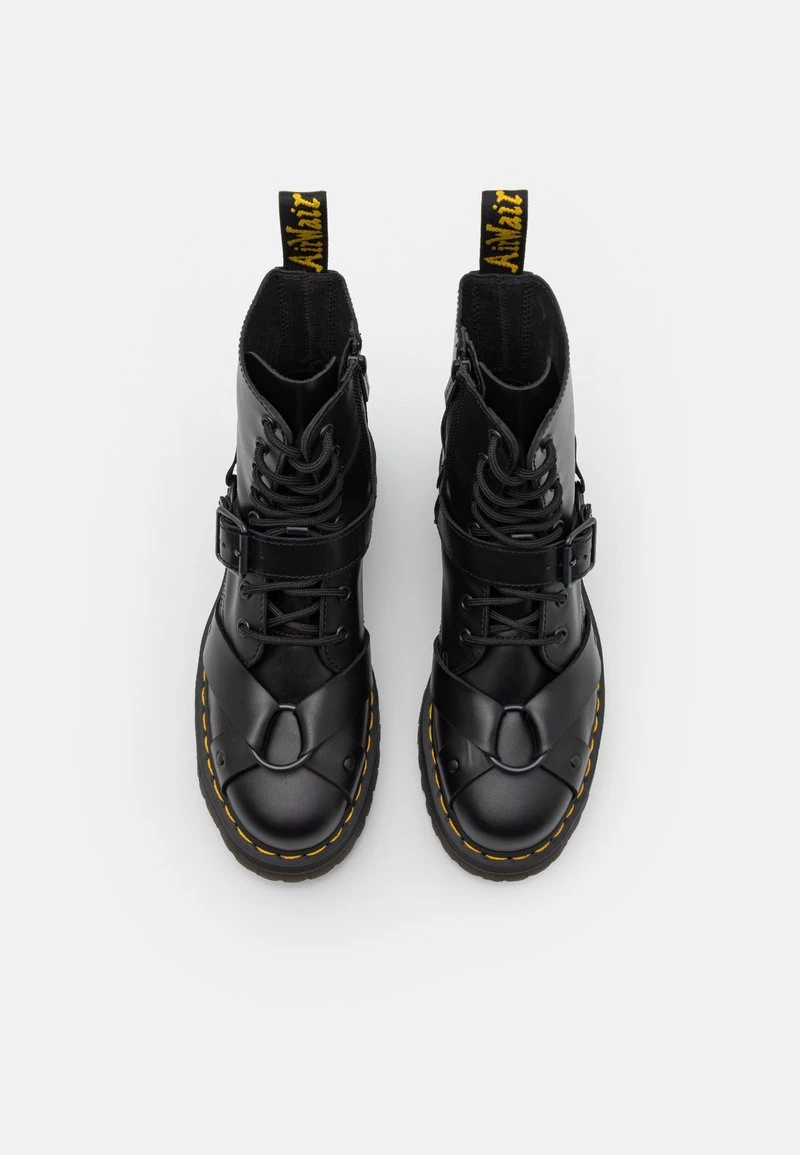Dr. Martens JADON HARNESS UNISEX - Schnürstiefelette - Black Paris 6 Dr. Martens JADON HARNESS UNISEX - Schnürstiefelette - Black Paris – Bild 4