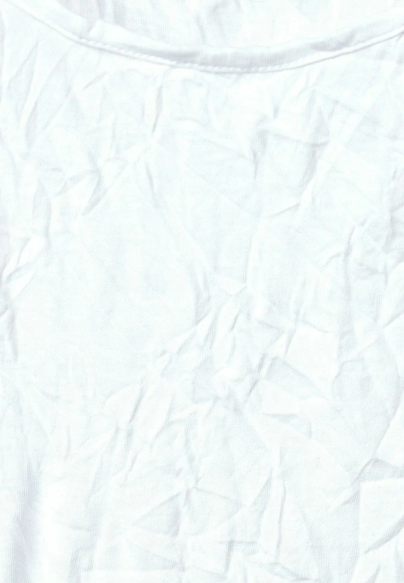 STREET ONE CRASH OPTIK - T-Shirt Basic - Weiß 7 STREET ONE CRASH OPTIK - T-Shirt Basic - Weiß – Bild 5