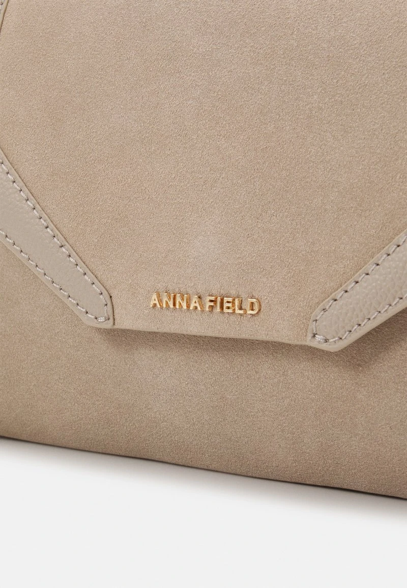 Anna Field LEATHER - Clutch - Taupe 8 Anna Field LEATHER - Clutch - Taupe – Bild 6