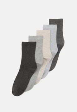 Anna Field 5 PACK - Socken - Beige/black/grey -Pier One Store c9d3ce9961794b6aa47248952f7fb165