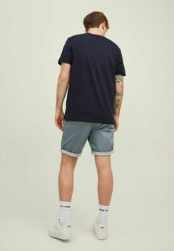 Jack & Jones PRINT - Shorts - Slate Gray -Pier One Store c9e47f14903c4eb5b39adfc80c18f94c