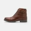 Pier One LEATHER - Schnürstiefelette - Brown -Pier One Store cc36912fd13c41d5bc50a6bc7214b455