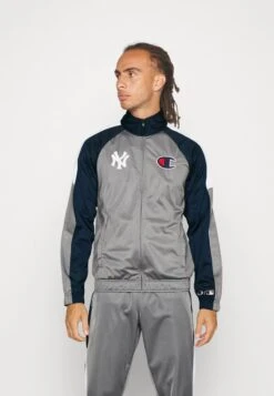Champion NEW YORK YANKEES TRACKSUIT - Trainingsanzug - Grey/dark Blue -Pier One Store cd9bf984cf0140348c03213a53b70006