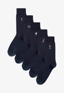 Pier One 5 PACK - Socken - Black -Pier One Store d15aaee664114fe0a788a930908fed14