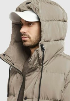 Khujo RAFI - Wintermantel - Taupe -Pier One Store d188820ba00c4ab79fbf2f2f8f3d2d27