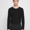 DRYKORN RIK - Strickpullover - Black 1 DRYKORN RIK - Strickpullover - Black -Pier One Store d206ab38db234045a5deafc29e7f68f7