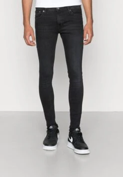 Jack & Jones JJITOM JJORIGINAL SUPER SKINNY FIT - Jeans Skinny Fit - Black Denim -Pier One Store d2725b0230314889a2e07e9af2878c22 1