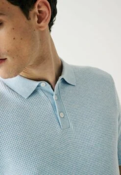 Next TEXTURED STANDARD - Poloshirt - Blue -Pier One Store d37d6a62e83a4a2b980bc48ee5a4ab06