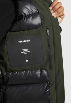 Khujo CHARLYN - Wintermantel - Dunkelgrün -Pier One Store d42301d64d454066b9ada4b364a6affb