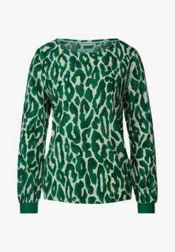 STREET ONE MIT LEO PRINT - Bluse - Grün -Pier One Store d50c7d5d7d504ce1974257df5d2f52b3