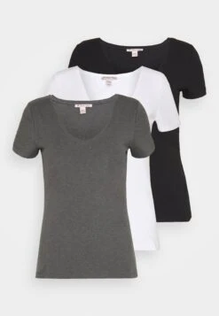 Anna Field 3 PACK - T-Shirt Basic - Black, White 13 Anna Field 3 PACK - T-Shirt Basic - Black, White -Pier One Store d8673abc075746a285714e911a623aef 1