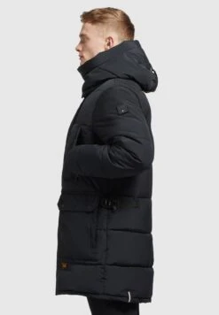 Khujo VIVAS - Wintermantel - Schwarz -Pier One Store dbb38b6f99604586a615895128491c34