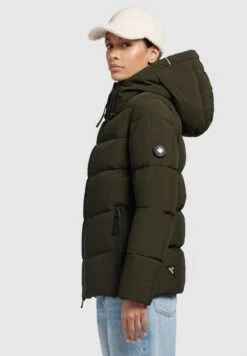 Khujo FAMES - Winterjacke - Dunkelgrün -Pier One Store ddf5f44bdae649818cb1d292bbbd00b9