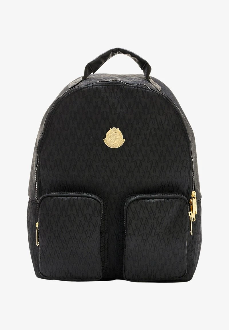 SikSilk MESSI COLLABORATION DOUBLE POCKET - Tagesrucksack - Black/gold 3 SikSilk MESSI COLLABORATION DOUBLE POCKET - Tagesrucksack - Black/gold