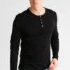 Pier One Langarmshirt - Black -Pier One Store e058243a8e774966b0e6878733b2791a