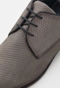 Pier One LEATHER - Schnürer - Dark Grey -Pier One Store e0f1574267c74dc1b5d53d5cfef035ae