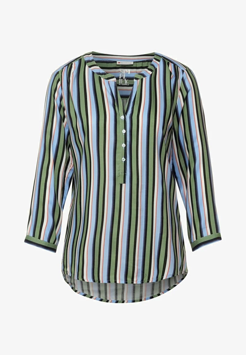 STREET ONE Bluse - Washed Olive 3 STREET ONE Bluse - Washed Olive