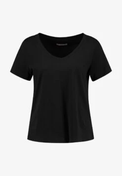 Anna Field T-Shirt Basic - Black -Pier One Store f7cb69534331411db45d95df342bc5bb