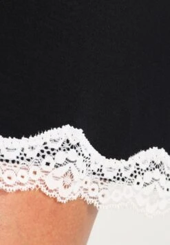 Anna Field HEIDI LONG SLEEVES VISCOSE NIGHTDRESS - Nachthemd - Black -Pier One Store f833b7133ba747e99510b29e29947484