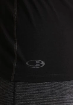 Icebreaker MERINO ANATOMICA SS CREWE - Unterhemd/-shirt - Black/monsoon -Pier One Store f98de80da9e542b98fae265a31a448b8