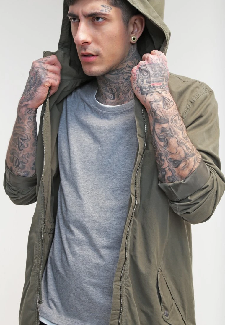 Pier One Parka - Khaki 6 Pier One Parka - Khaki – Bild 4